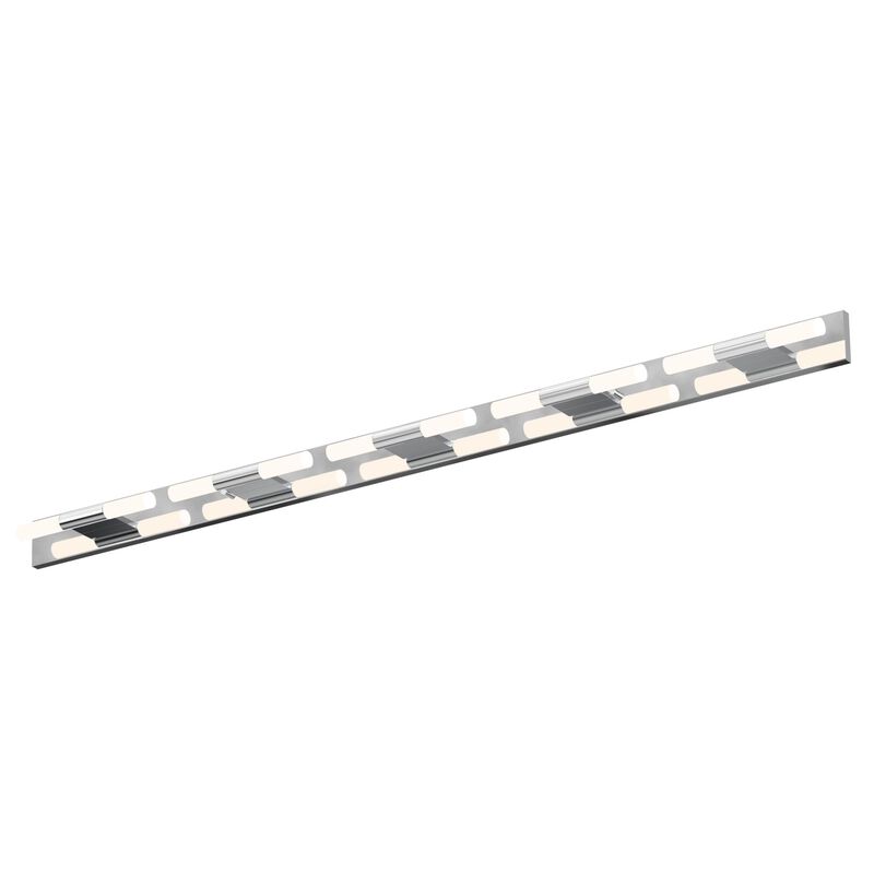 Robert Sonneman Crystal Rods 40 Inch 10 Light LED Bath Vanity Light by Sonneman