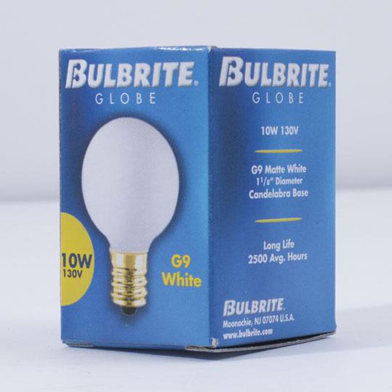 10 Watt G9 Incandescent Light Bulb by Bulbrite