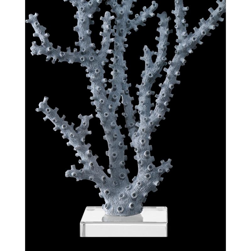 Blue Coral Sculpture by Currey and Company