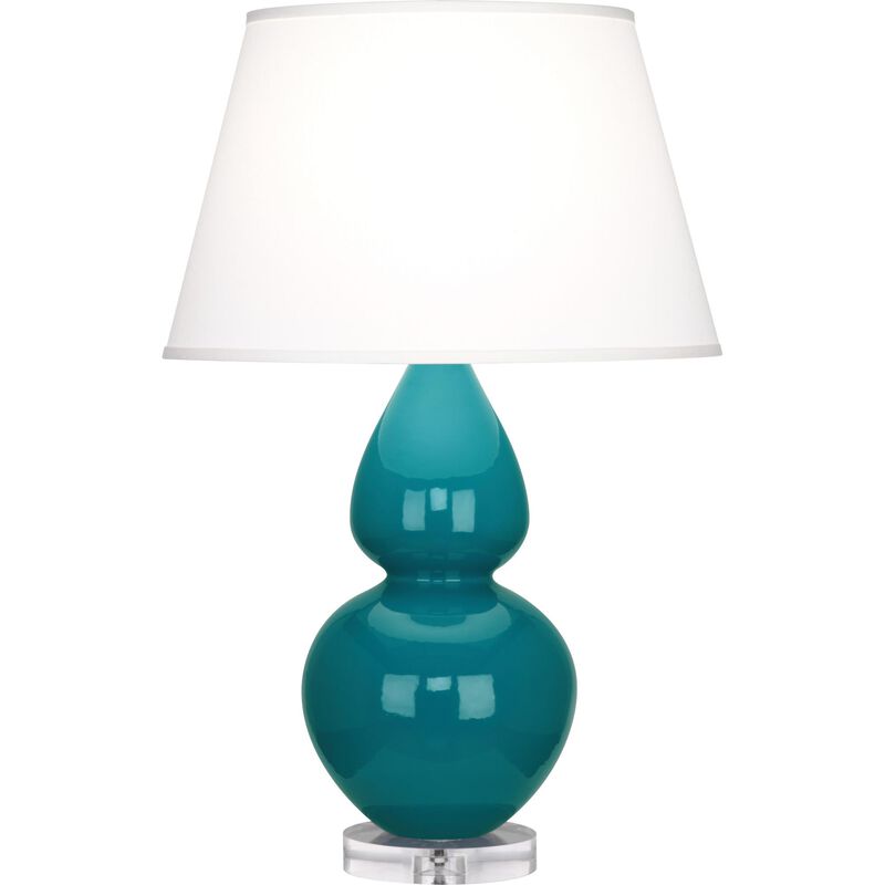 Double Gourd 30 Inch Table Lamp by Robert Abbey