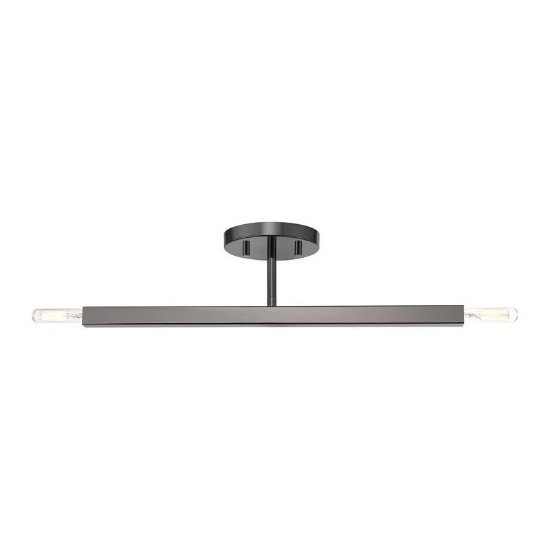 Monaco 20 Inch 2 Light Semi Flush Mount by Livex Lighting