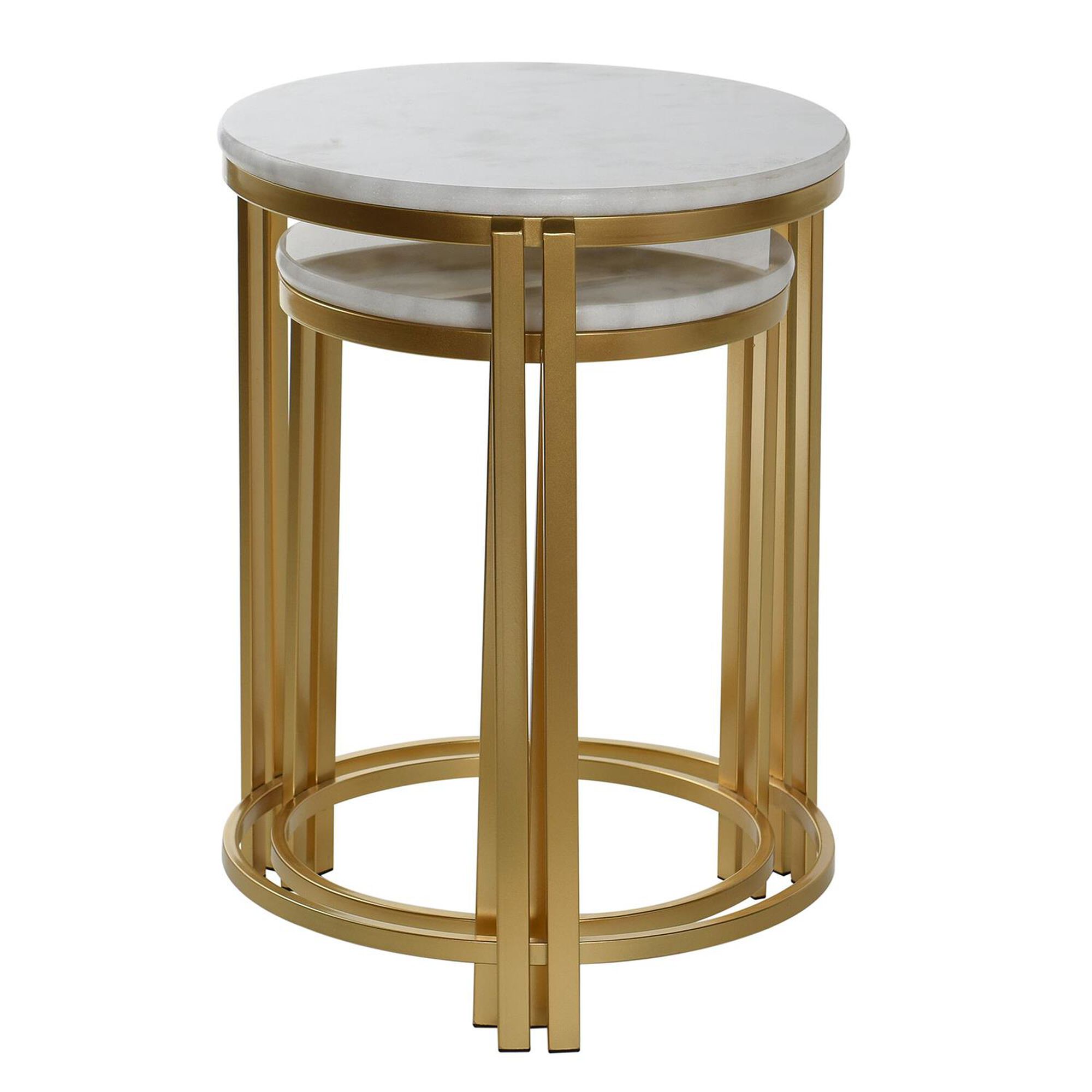 Shown in Antique Gold and White finish