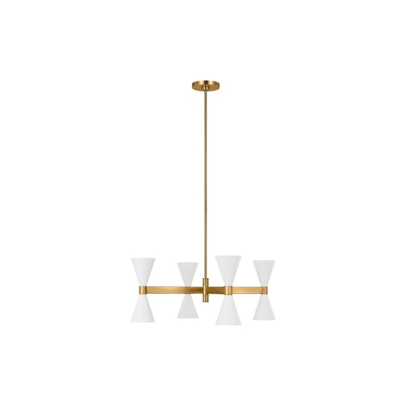 Albertine 48 Inch 8 Light Chandelier by Visual Comfort Studio Collection