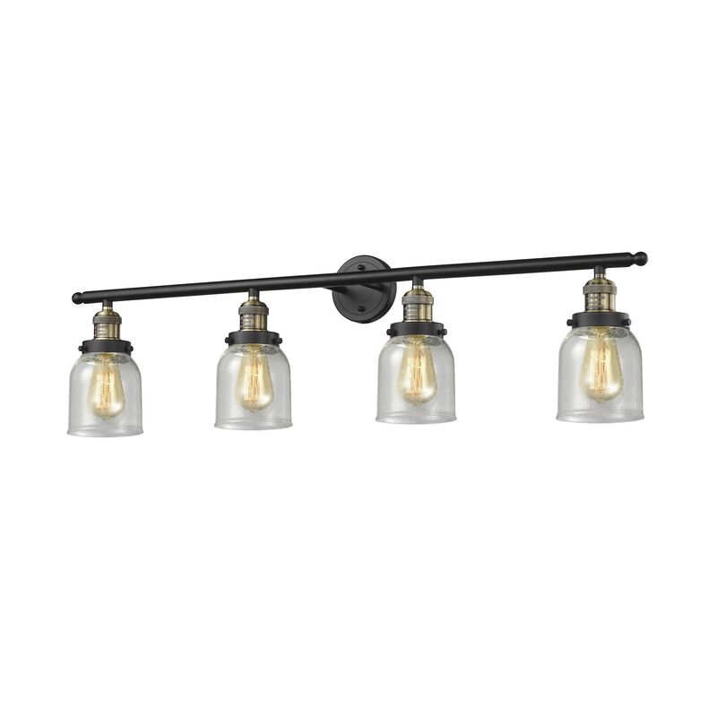 Bruno Marashlian Small Bell 42 Inch 4 Light LED Bath Vanity Light by Innovations Lighting