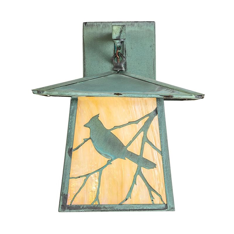 Meyda Lighting Stillwater 14 Inch Tall Outdoor Wall Light