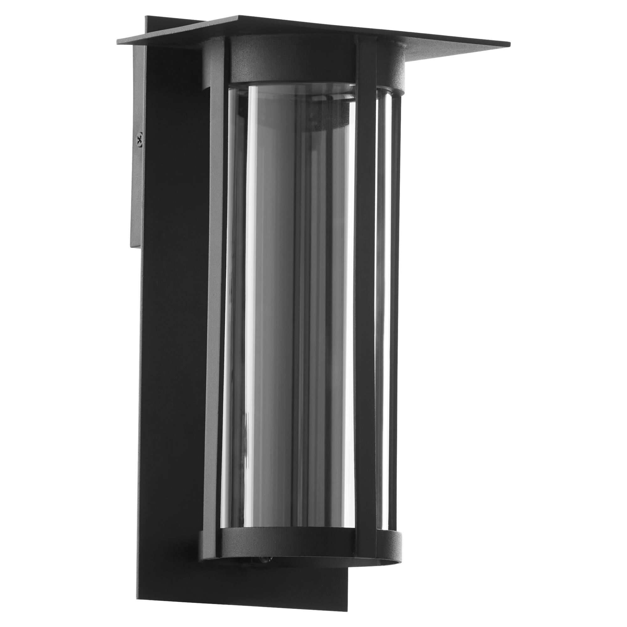 Shown in Textured Black finish and Clear glass