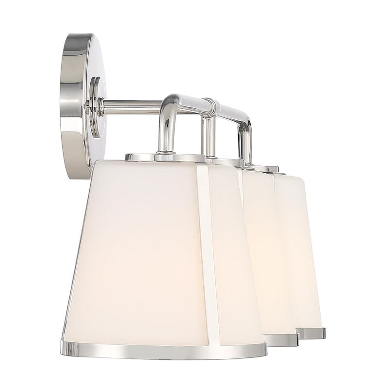 Fulton 3 Light Bath Vanity Light by Crystorama