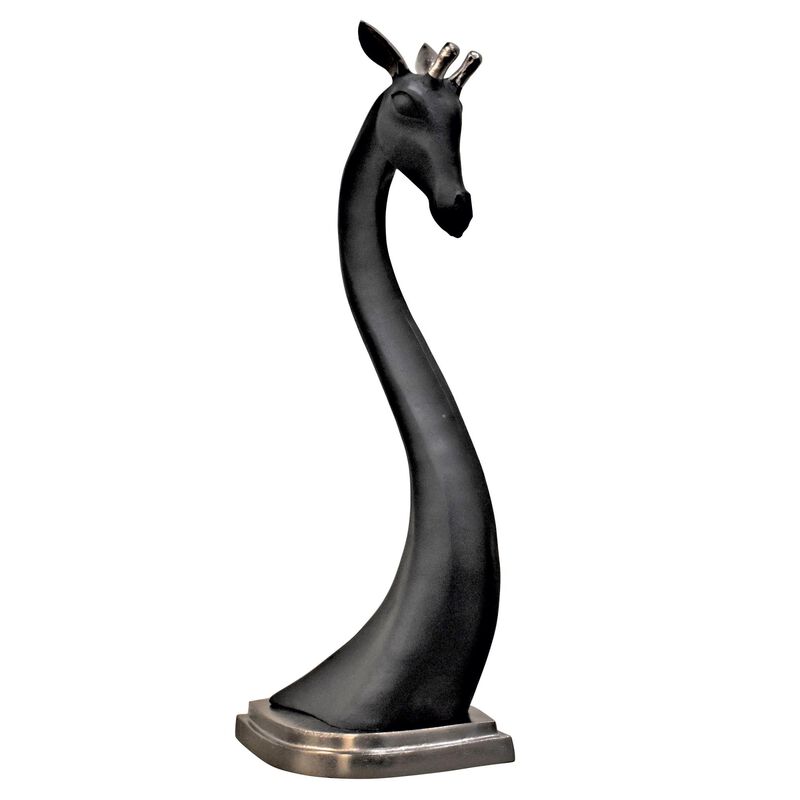 Giraffe Sculpture by Harp and Finial