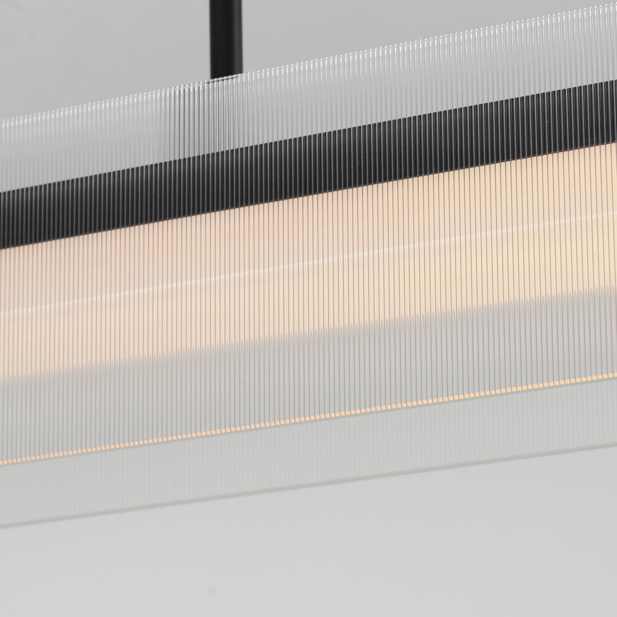 Shown in Black / Natural Aged Brass finish and Clear Ribbed glass and Glass shade