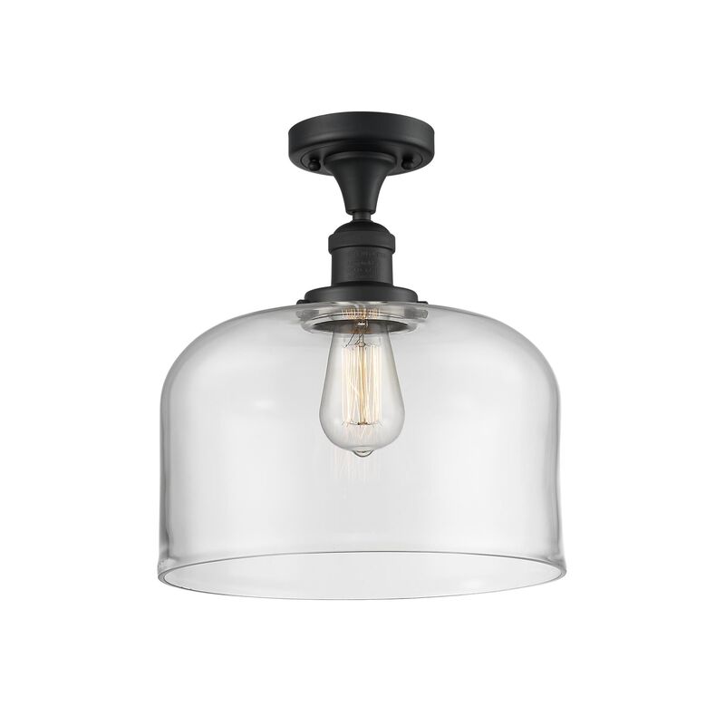 Bruno Marashlian Bell 12 Inch 1 Light Semi Flush Mount by Innovations Lighting