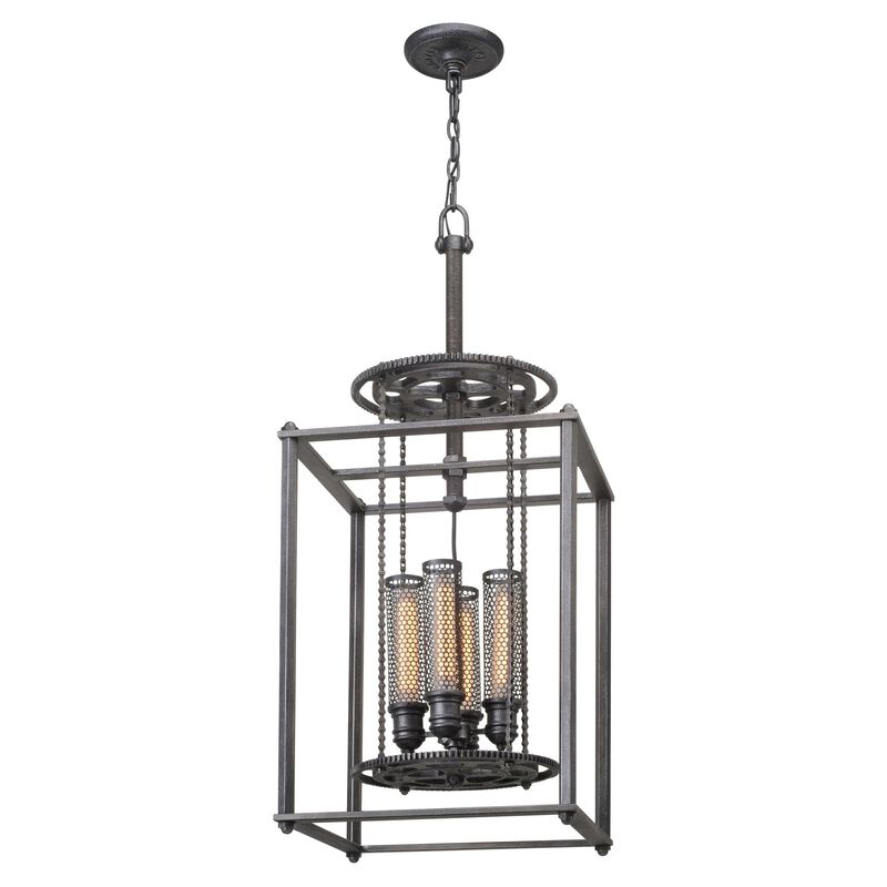 Atlas 16.5 Inch Cage Pendant by Troy Lighting