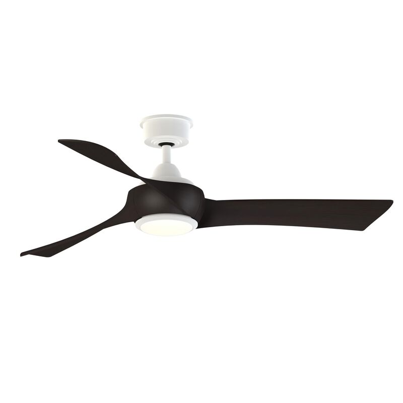 Wrap Custom 52 Inch Ceiling Fan with Light Kit by Fanimation