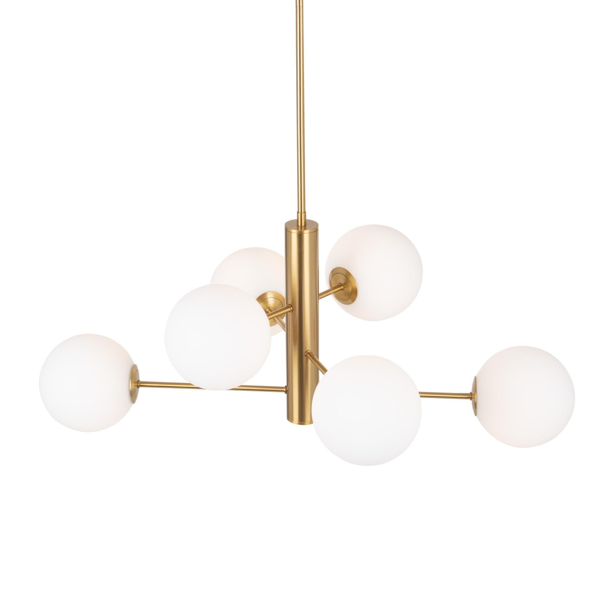 Aurelia 31 Inch 6 Light Chandelier by Artcraft