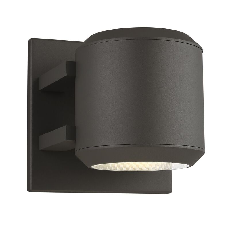 Aspenti 6 Inch Tall 2 Light LED Outdoor Wall Light by Visual Comfort Modern Collection - Clearance