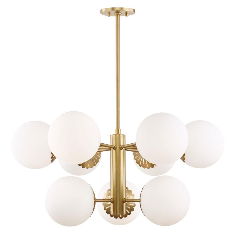 Paige 33 Inch Chandelier by Mitzi