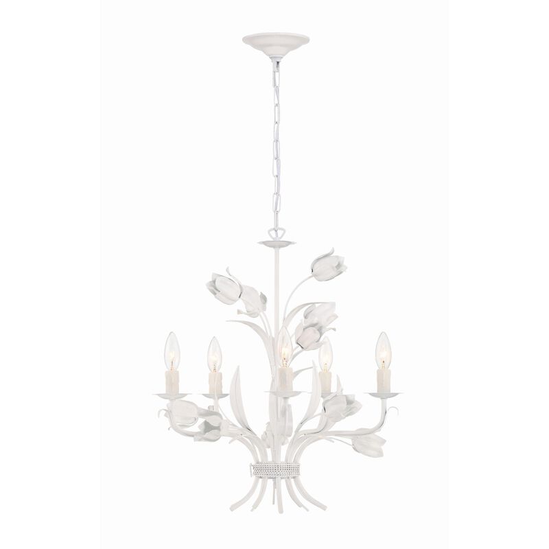 Southport 20 Inch 5 Light Mini Chandelier by Crystorama