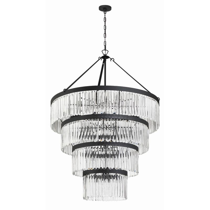 Emory 40 Inch 22 Light Chandelier by Crystorama