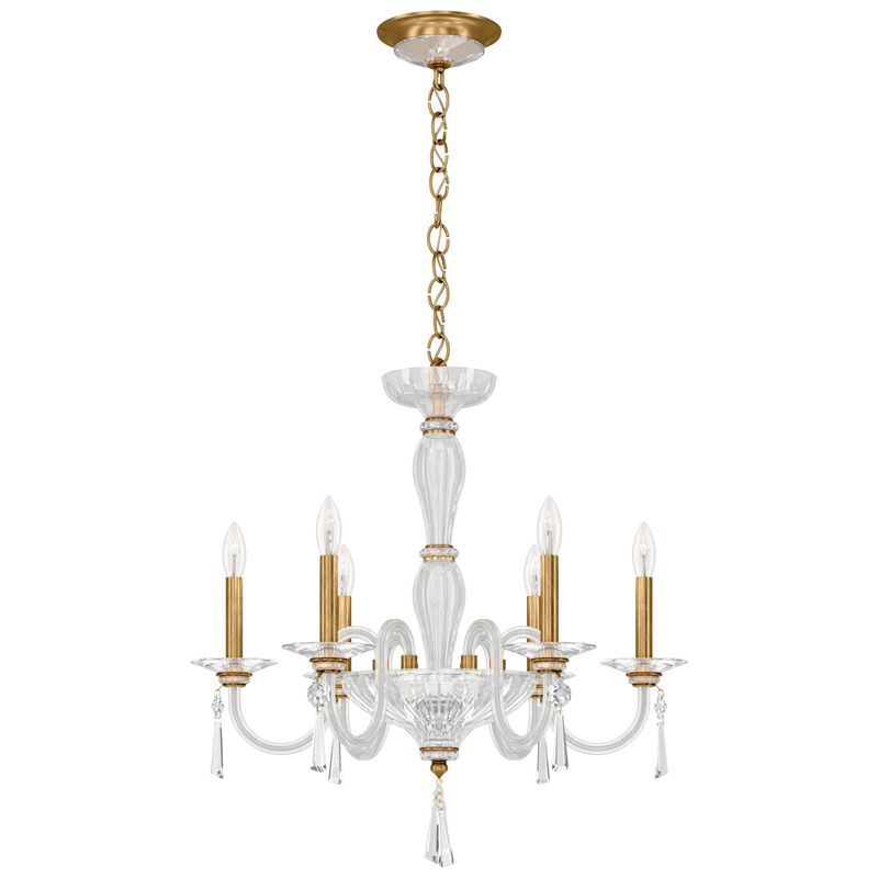 Savannah 24 Inch 6 Light Chandelier by Schonbek