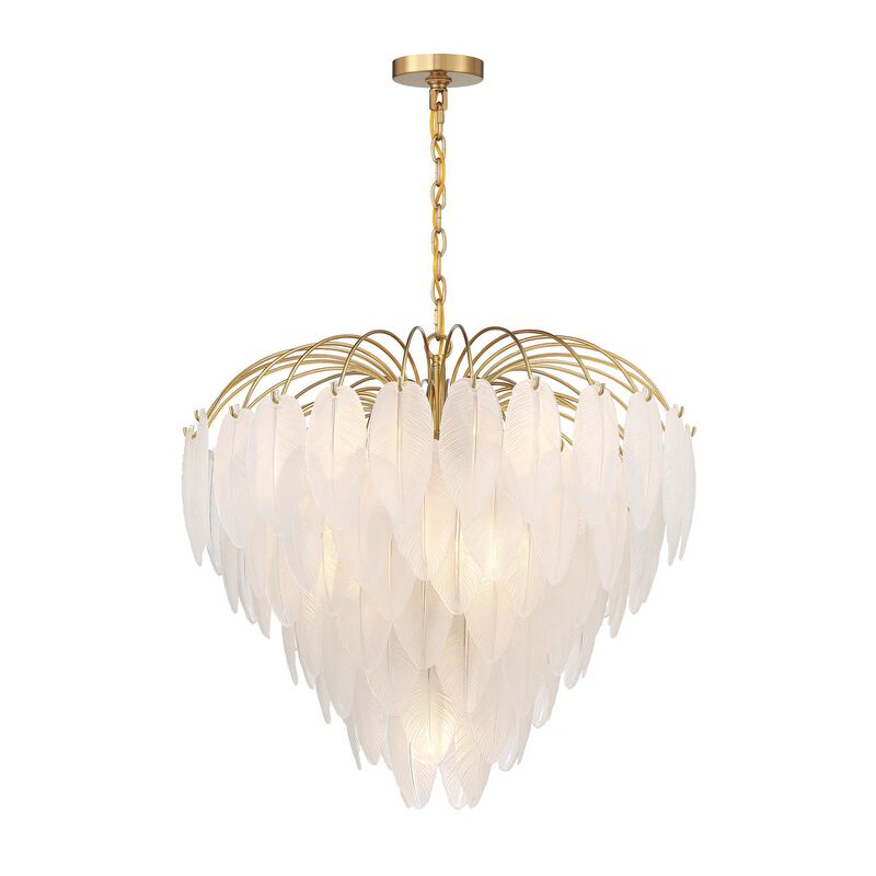 Boa 9 Light 27 Inch Chandelier by Savoy House