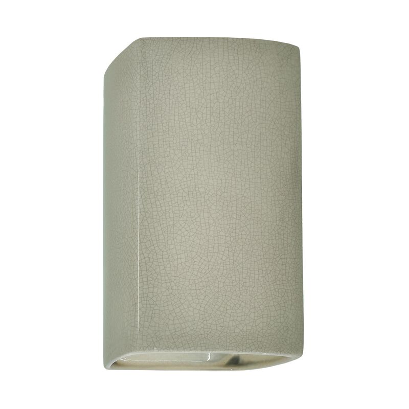 Ambiance 9 Inch Tall Outdoor Wall Light by Justice Design Group