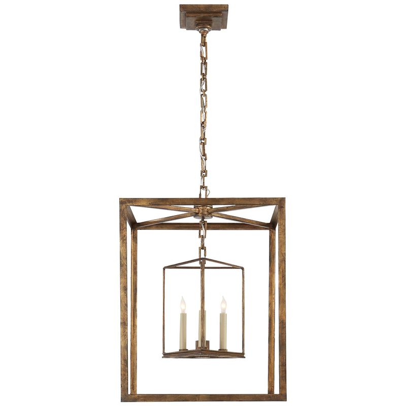 Chapman & Myers Osborne 18 Inch Cage Pendant by Visual Comfort Signature Collection