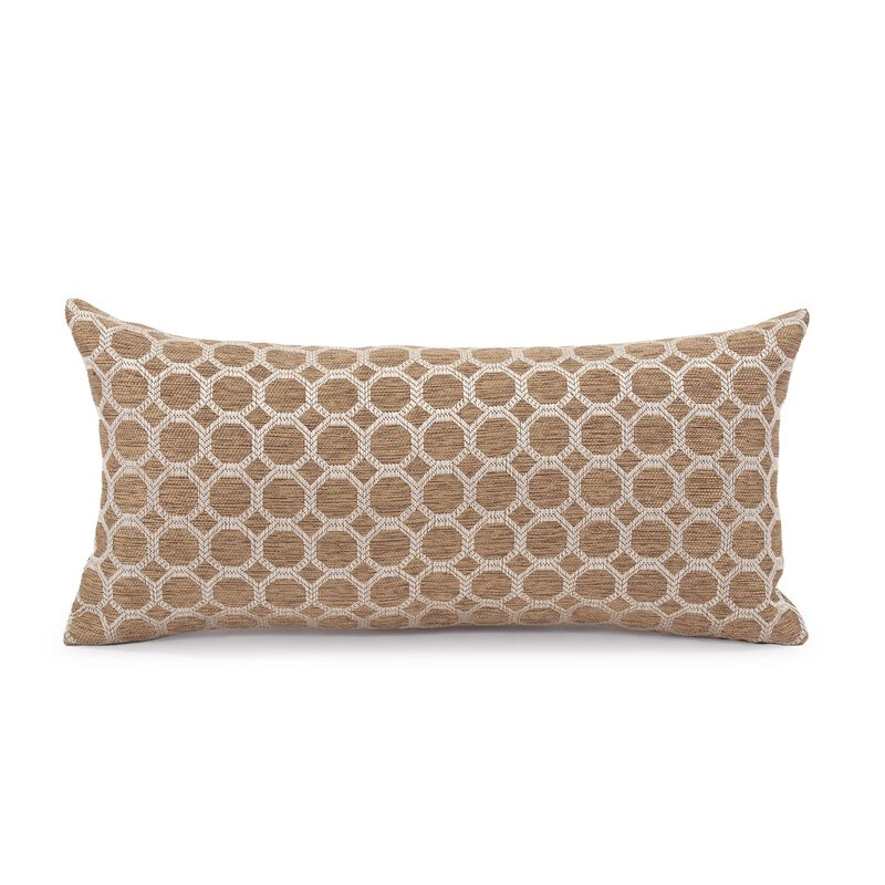 Kidney Pillow Pyth Gold - Poly Insert Decorative Pillow by Howard Elliott Collection