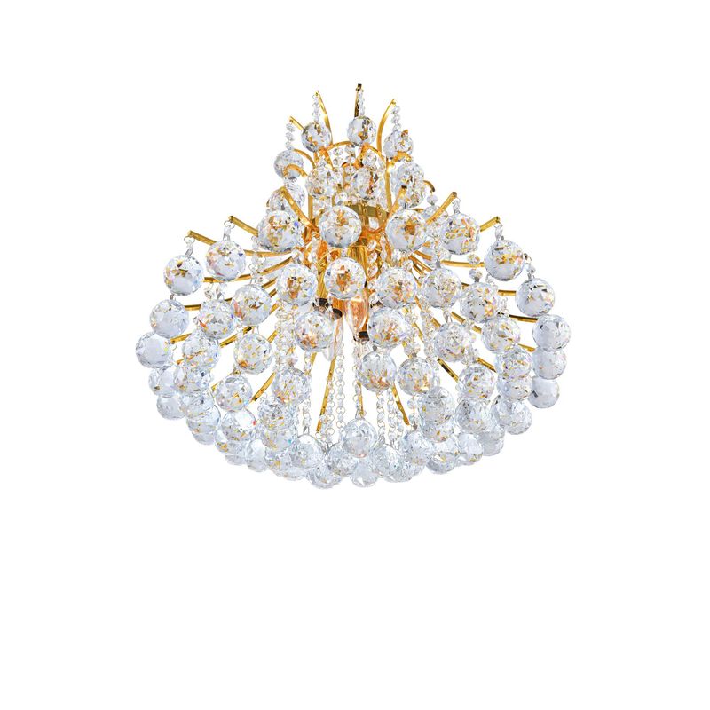 Princess 20 Inch 8 Light Mini Chandelier by CWI Lighting