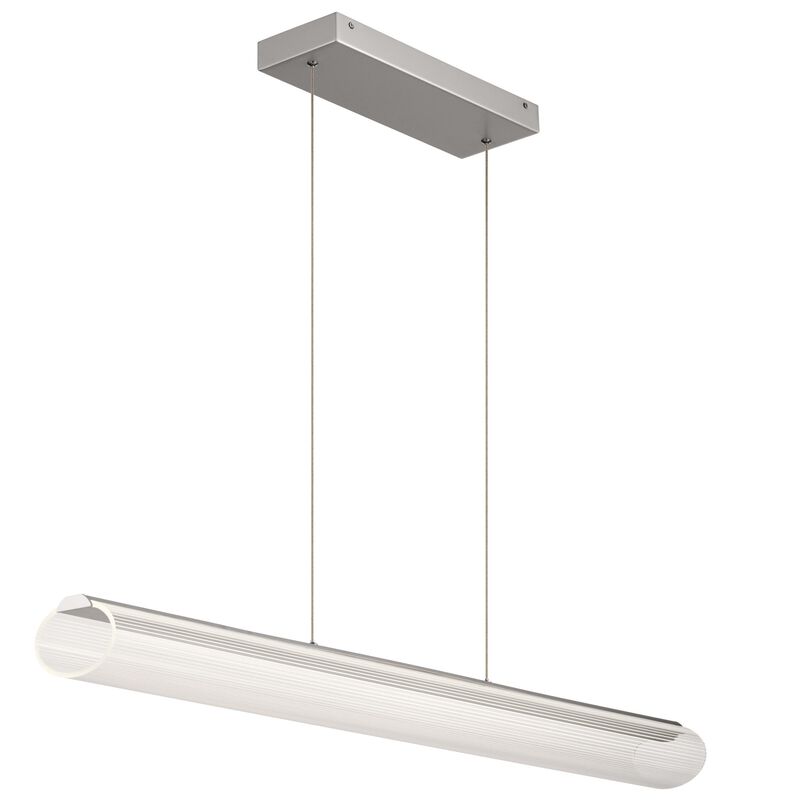 Loop 4 Inch 1 Light LED Linear Suspension Light by Elan Lighting