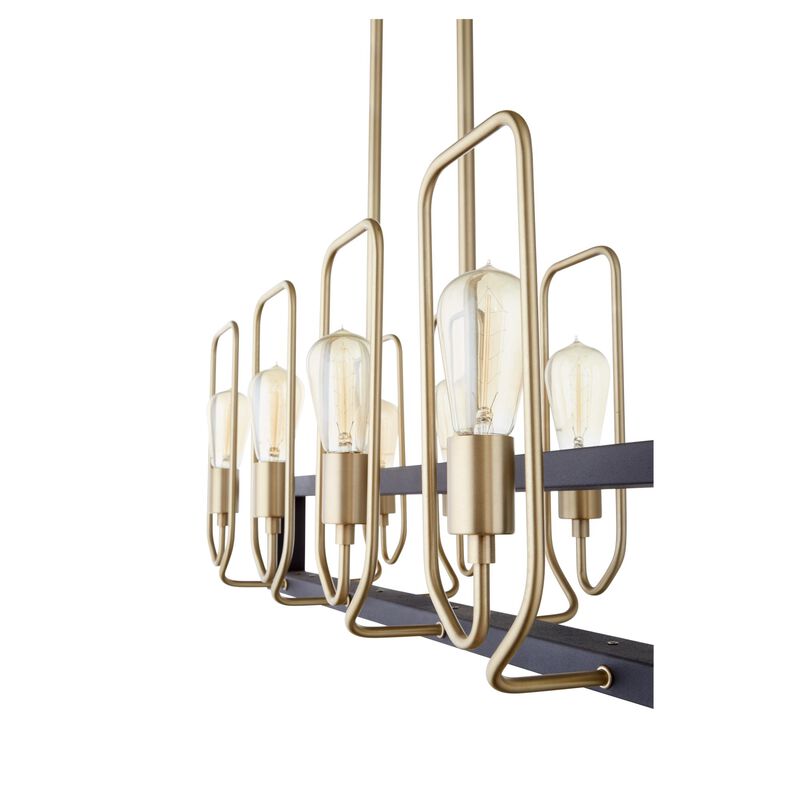 Howe 35 Inch 8 Light Linear Suspension Light by Quorum International