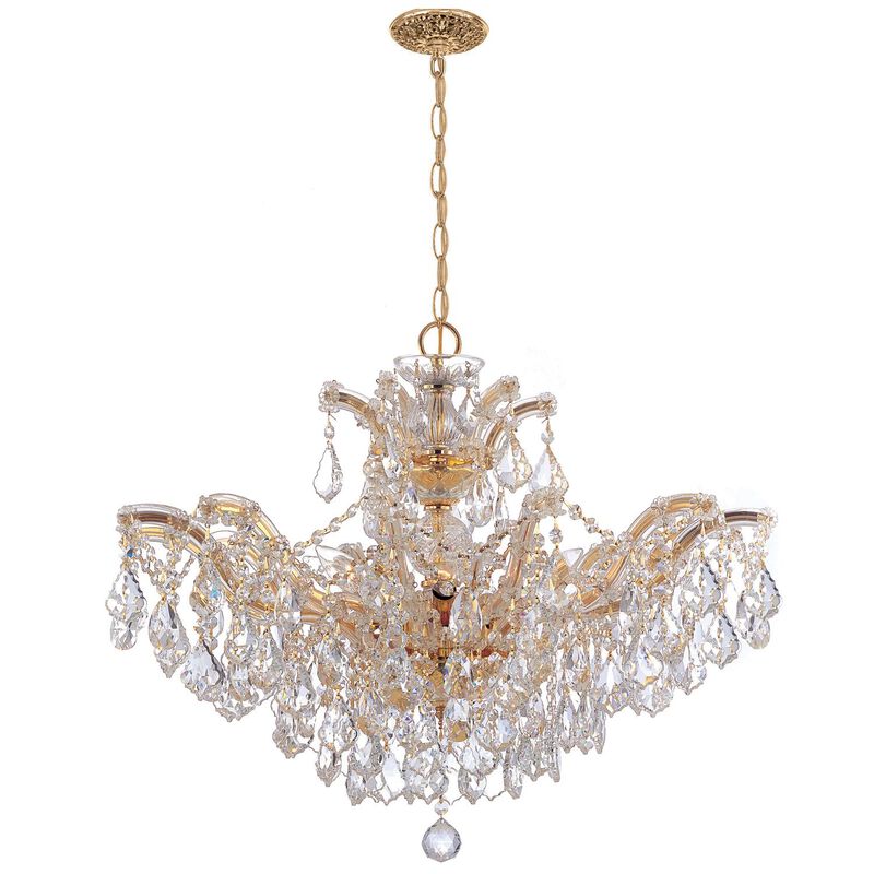 Maria Theresa 27 Inch 6 Light Chandelier by Crystorama