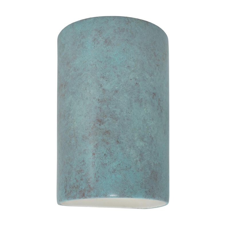 Ambiance 9 Inch Tall Outdoor Wall Light by Justice Design Group