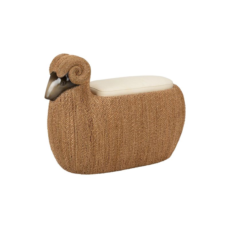 Ram Stool by Chelsea House