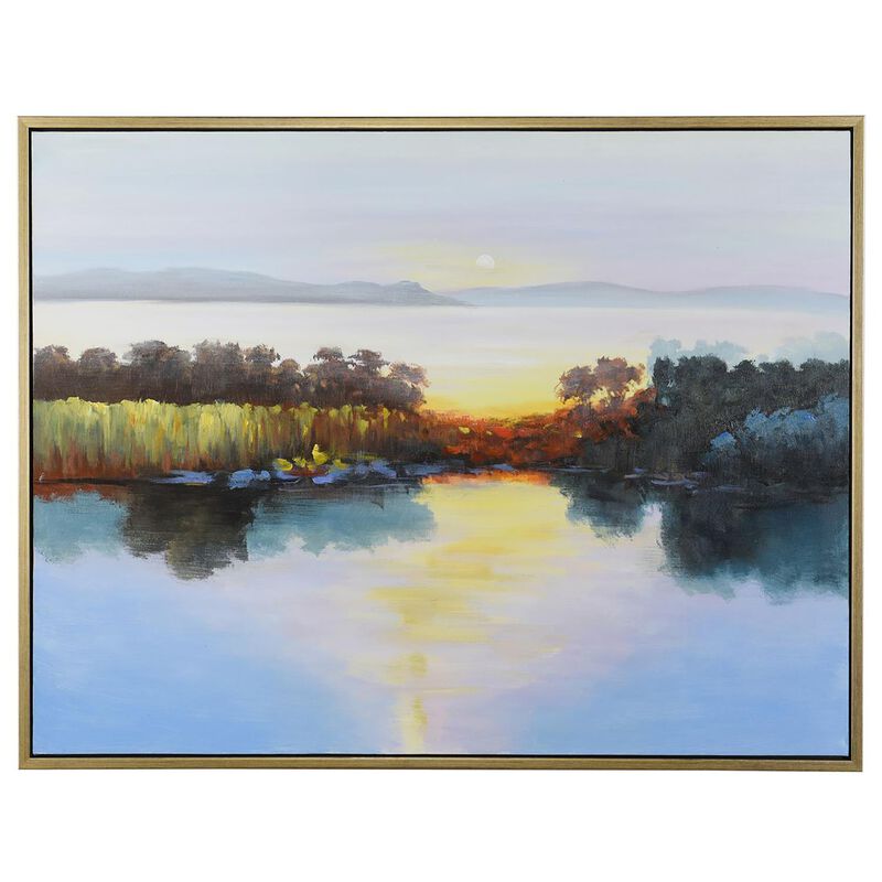 Sunrise Over The Horizon Painting by Stylecraft