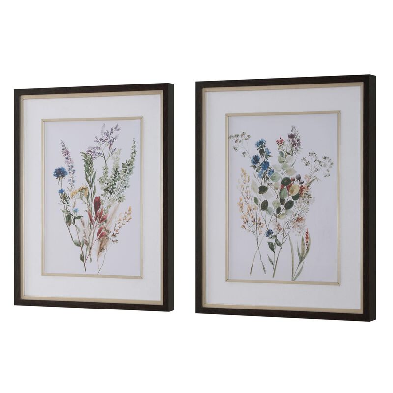 Grace Feyock Delicate Flowers Alternative Wall Art by Uttermost