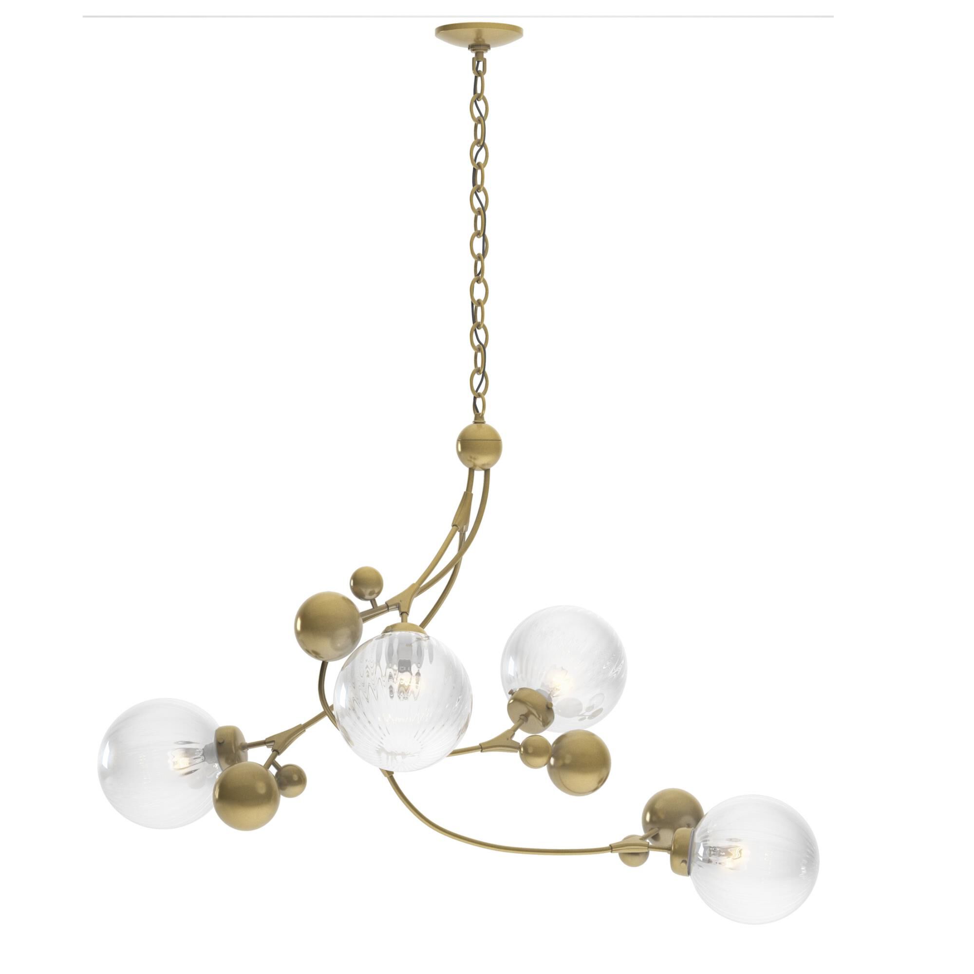 Sprig 42 Inch 4 Light Multi Light Pendant by Hubbardton Forge