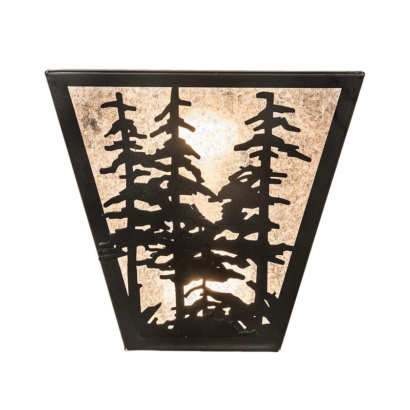 Tall Pines 11 Inch Tall 2 Light Outdoor Wall Light by Meyda Lighting