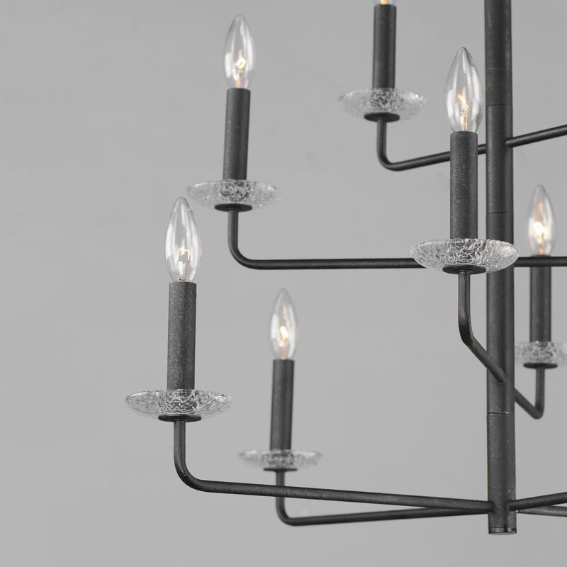 Madeira 30 Inch 10 Light Chandelier by Maxim Lighting