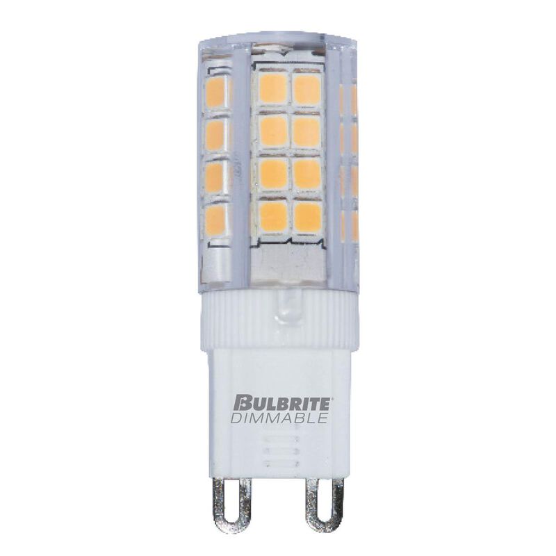 4.5 Watt LED G9 Clear 2700K Dimmable Light Bulb by Bulbrite