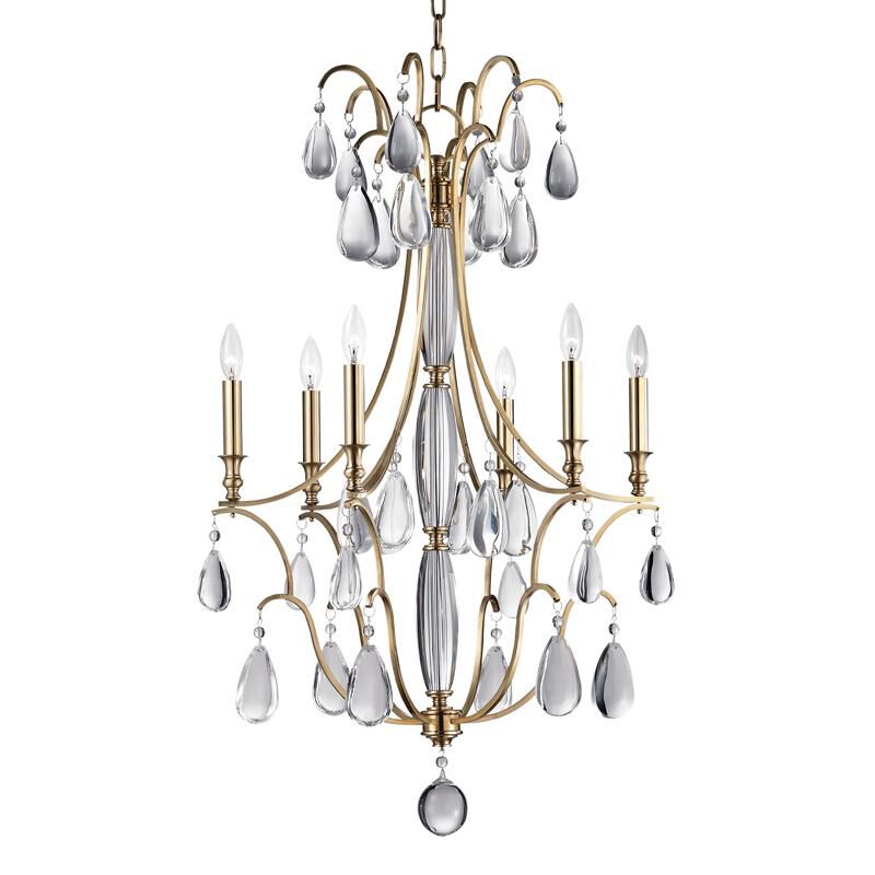 Crawford 24.25 Inch Chandelier by Hudson Valley Lighting