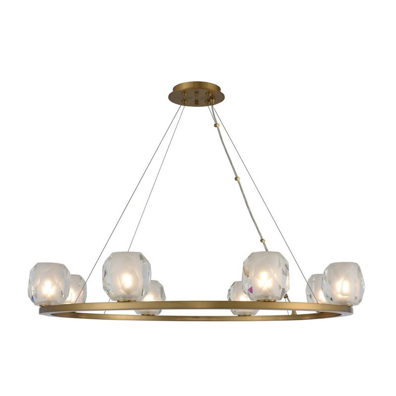 Stella 34 Inch LED Large Pendant by Kalco Lighting