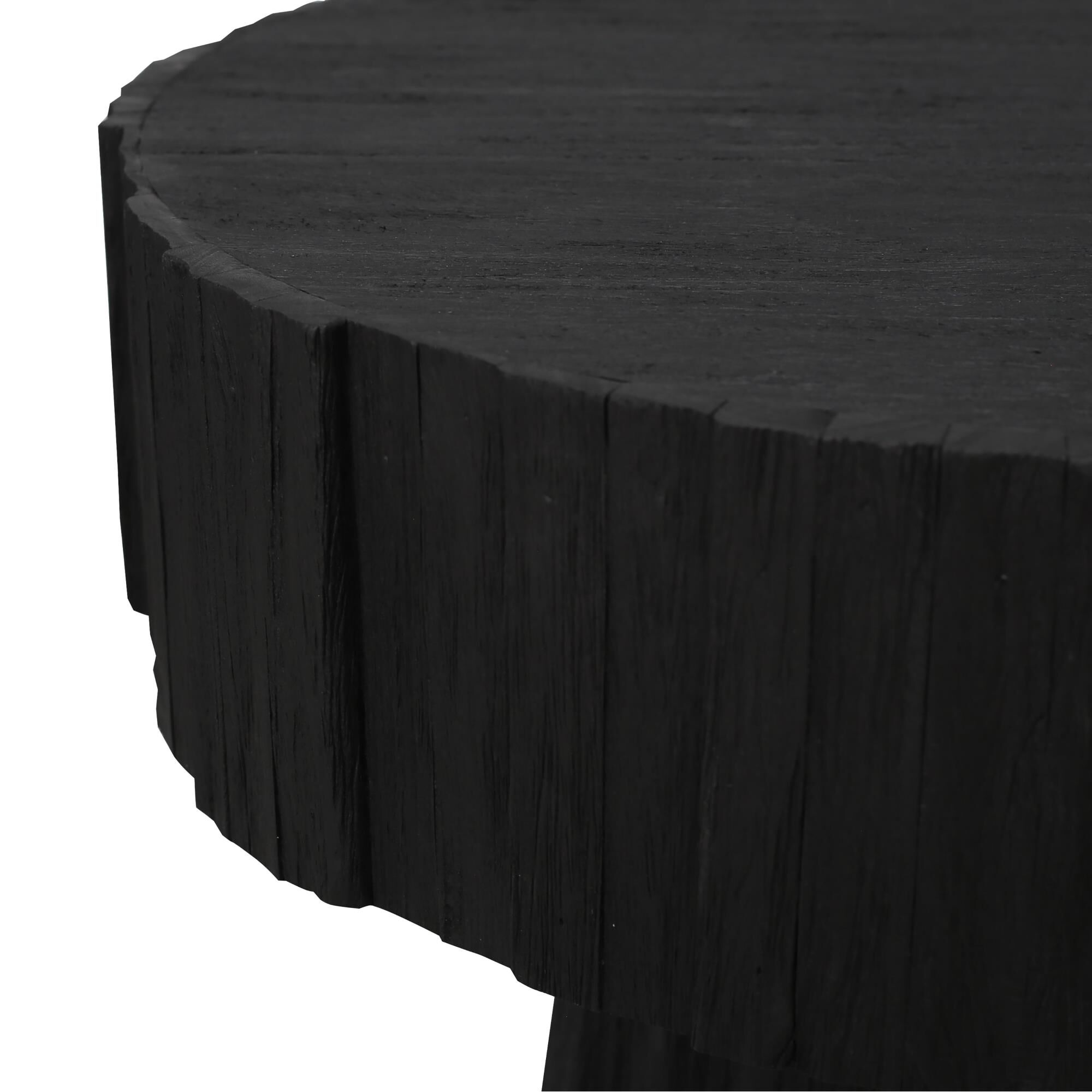 Shown in Shou Sugi Ban finish