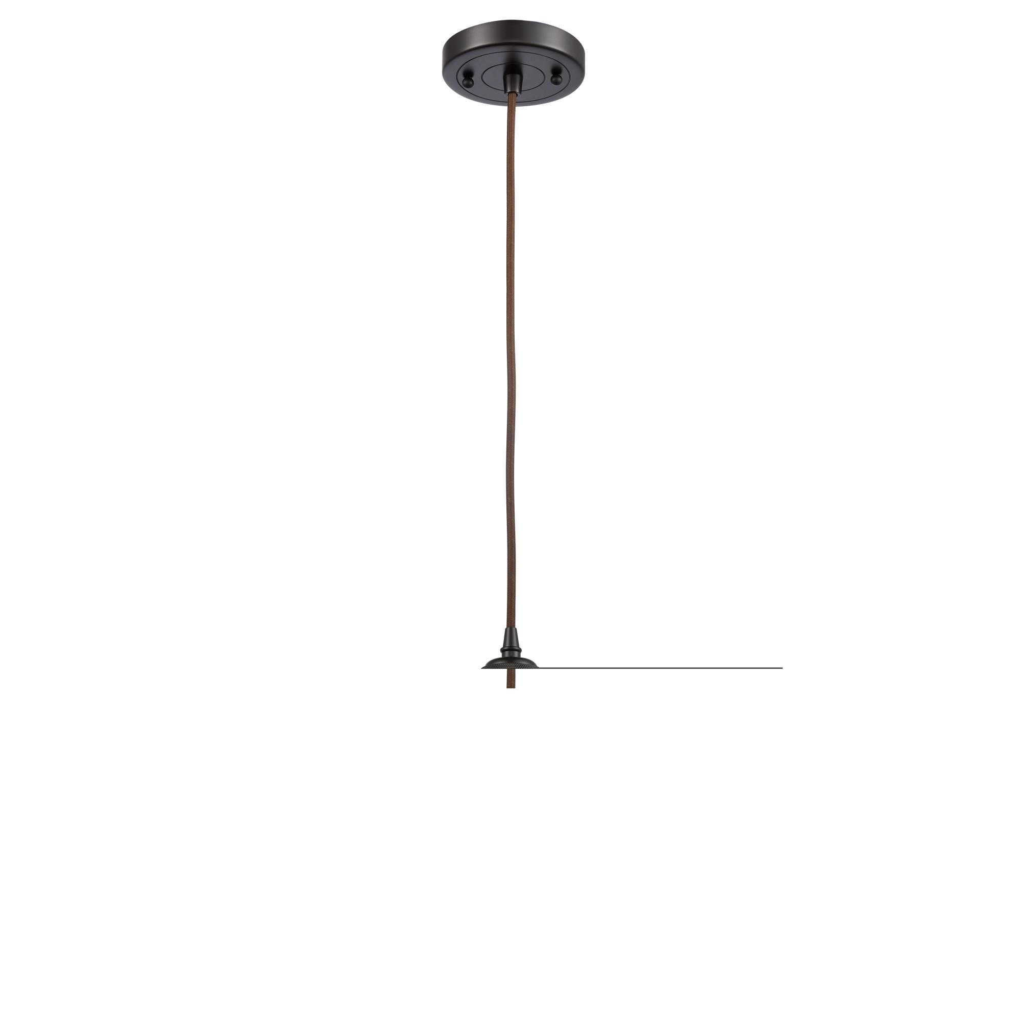 Shown in Oil Rubbed Bronze finish and Clear Small Bell glass and None shade