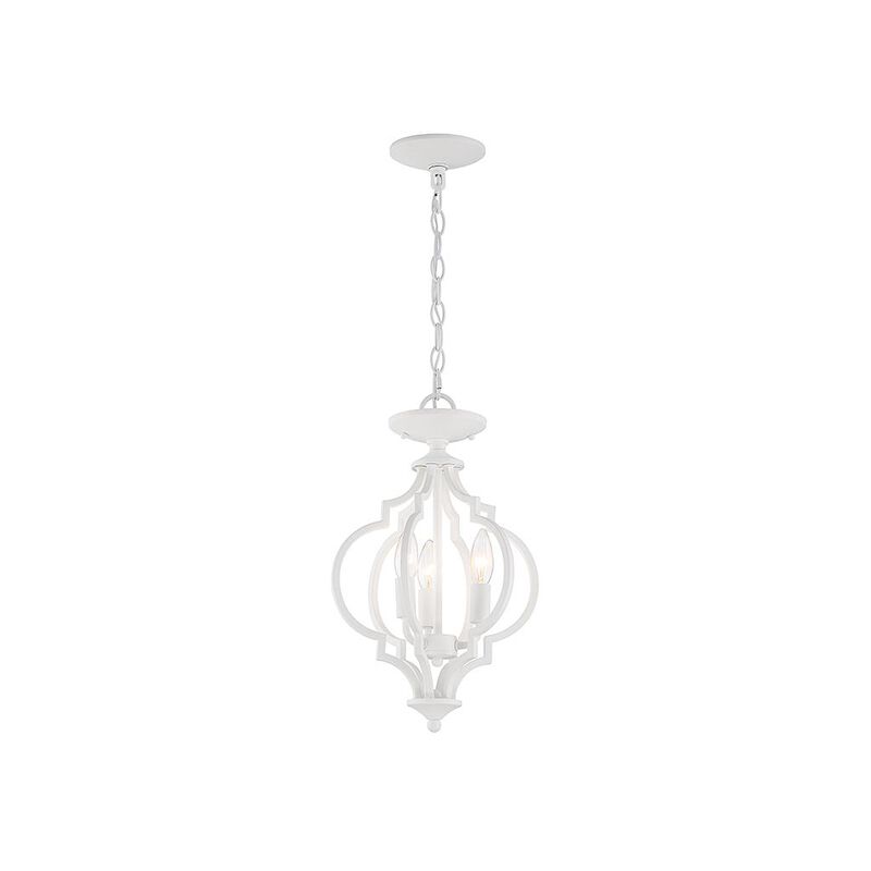 11 Inch LED Cage Pendant by Meridian Lighting