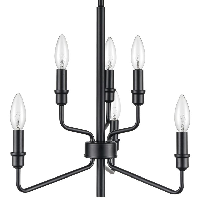 Saginaw 6 Light Mini Chandelier by ELK Home