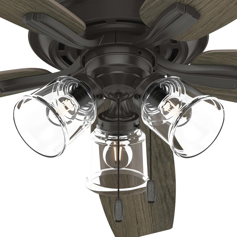 Dondra 60 Inch Ceiling Fan with Light Kit by Hunter Fan