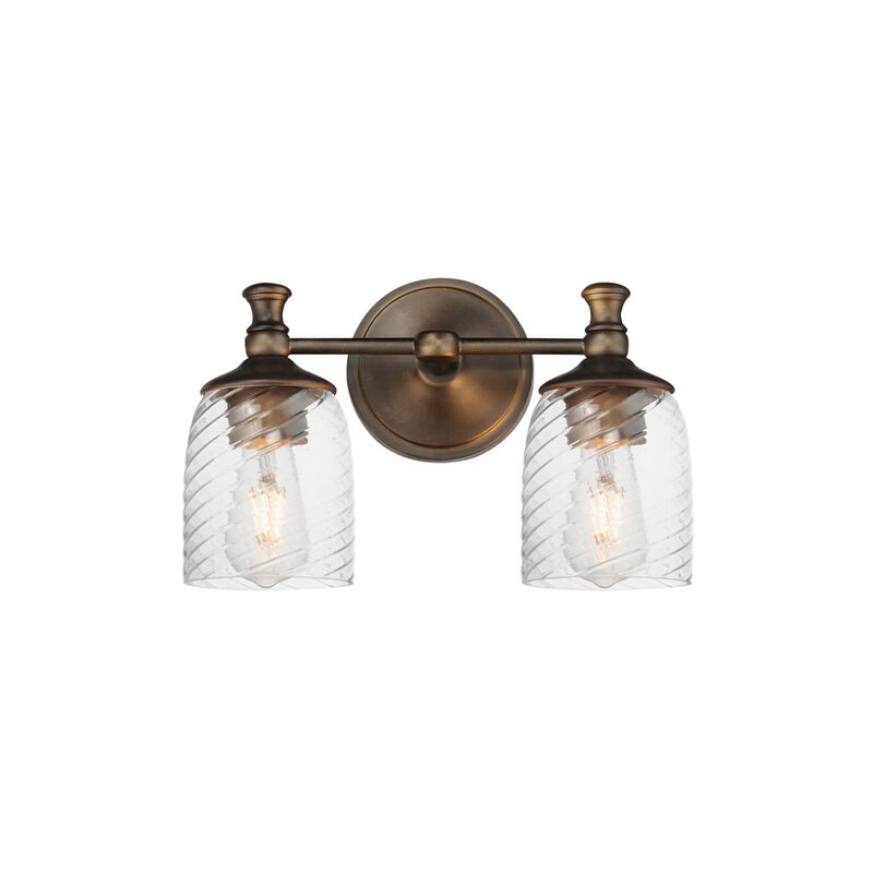 Swirl 14 Inch Bath Vanity Light by Maxim Lighting