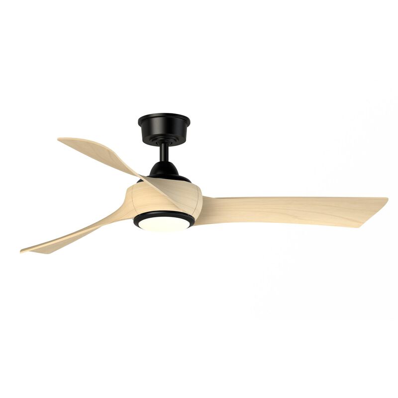 Wrap Custom 52 Inch Ceiling Fan with Light Kit by Fanimation