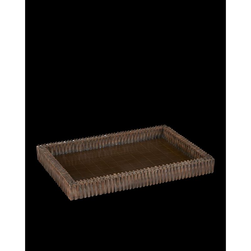 Koa Tray by Currey and Company