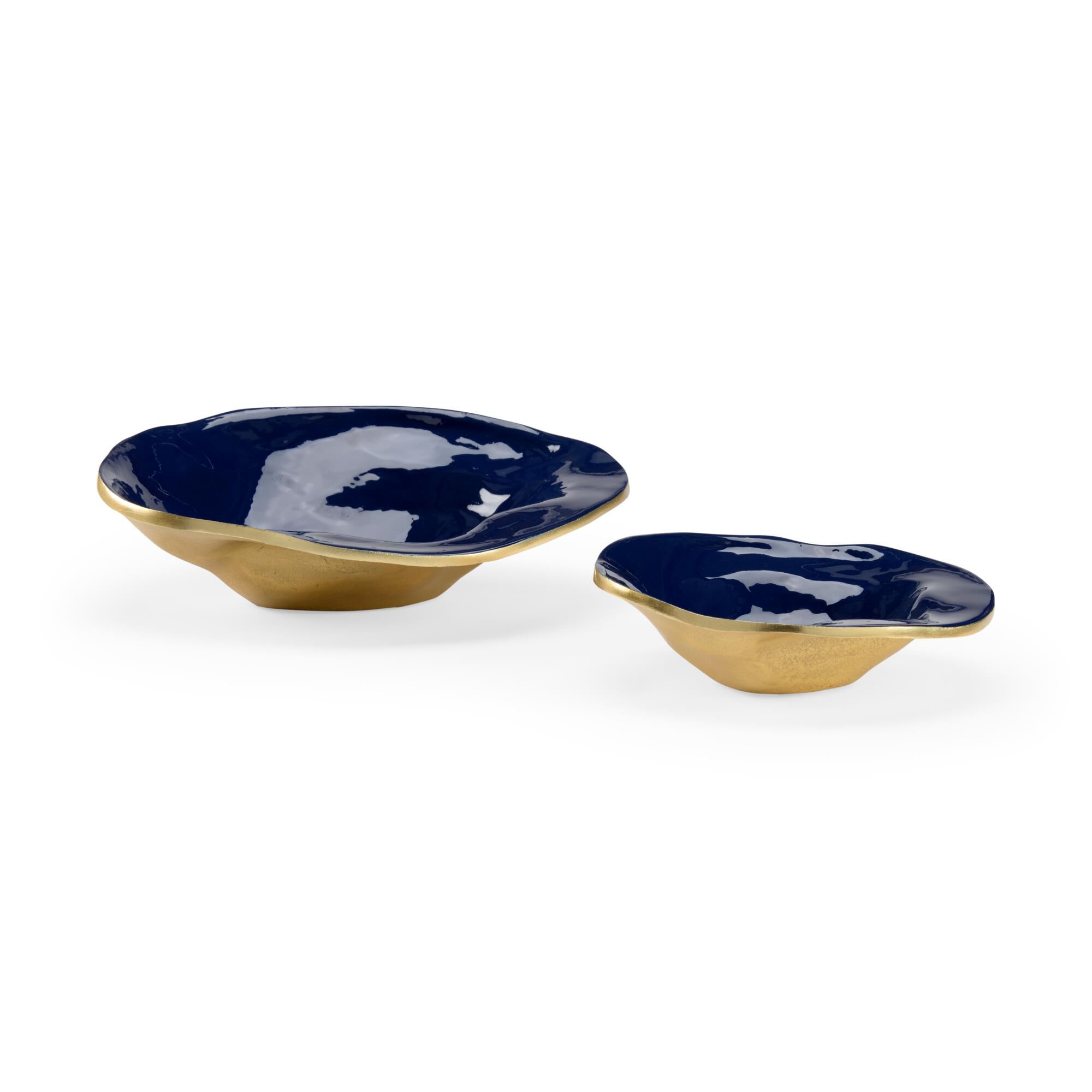 Shown in Metallic Gold and Navy finish