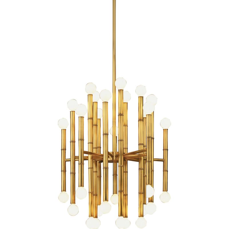 Jonathan Adler Jonathan Adler Meurice 19 Inch 30 Light Mini Chandelier by Robert Abbey